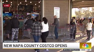 Costco Napa: Customers line up days ahead of grand opening