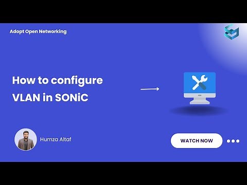 How to Configure VLAN in SONiC?? | Virtual Lan