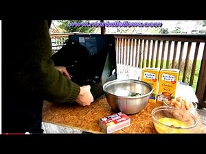 20 year old Coleman fuel cooking review of the Coleman 424 camping stove-Chicken and Egg Drop Soup