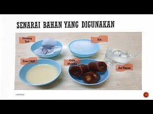 Pelajaran Sains Tingkatan 1 (Eksperimen ketumpatan cecair : Teh 3 lapis)