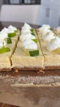 Lime Pie Squares 🍋‍🟩