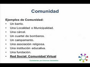 Comunidad