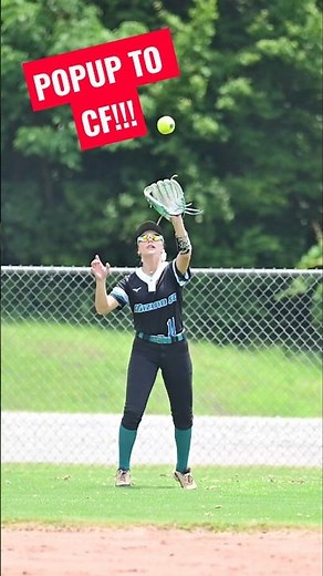 Pitch Has Bite, CF Has It Covered! 🥎#softball #sports #fyp