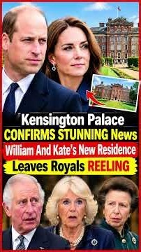 Kensington Palace REVEALS A SHOCKING New Royal Residence!😱 #KensingtonPalace #RoyalFamily #RoyalNews