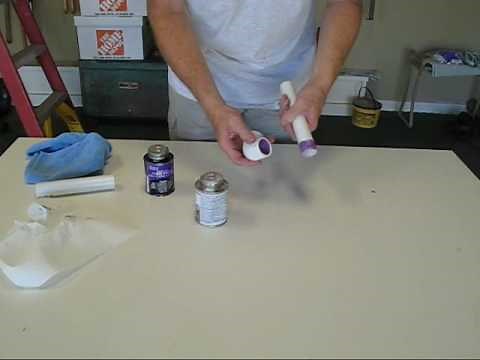 Drill Your Own Well Series - HOW TO GLUE PVC PIPE