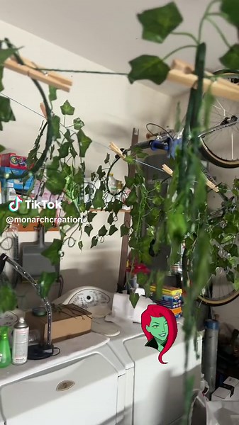 Working on Ivy crowns. #crown #ivey #posionivy #fairy #leaf