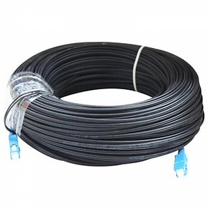 [Hot Item] Sc/Upc-Sc/Upc Fiber Optic Jumper Sm G657A1 Sx 100 Meter FTTH Drop Cable Patch Cord