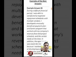 :Tips On How To Answer "How Do You Handle a CHALLENGE?"