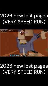 FE2 2026 new lost pages (VERY SPEED RUN) short