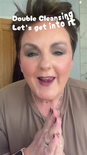 Double cleanse simplified When to double cleanse and what I use @Caudalie @ClarinsUK @@Charlotte Tilbury Beauty@@Sisley Paris How do you double cleanse and what product do you use ##cleanser##skincare##skincaretips##beauty##doublecleanse