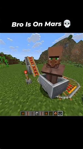 Bro Is On Mars 💀#minecraft #gaming #like #shorts #subscribe #bro #mars #funny #youtube
