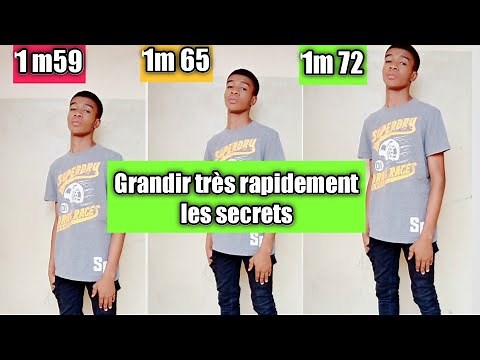 Comment Grandir En Taille très Rapidement. ( Les preuves)
