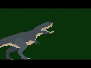V Rex roar animation