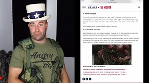 1M views · 297 reactions | We are the Mighty posted an article saying "Marines Dont Need Automatic Weapons." Operator Sam disagrees. | Angry Cops | Facebook