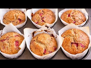 Got oats ,1 egg and strawberries? make this healthy muffins ! Sugar-free, flour-free!