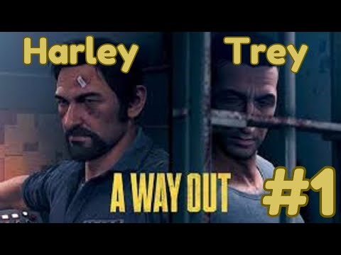 A Way Out (2018) #1 - Full Game Walkthrough (Xbox X) - Captured In Full 8K - Escape From Prison