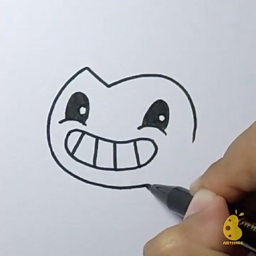 How to Draw Bendy #Shorts