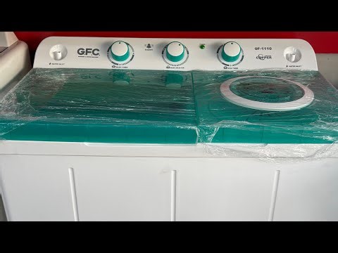 GFC Double Washing Machine GF-1110 || GFC Washing Machine || GFC || GFC Twin Tube Machine