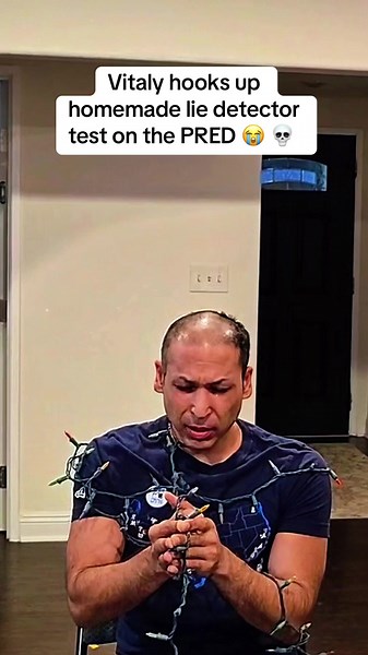 Homemade Lie Detector Test with Vitaly: Is He Lying?
