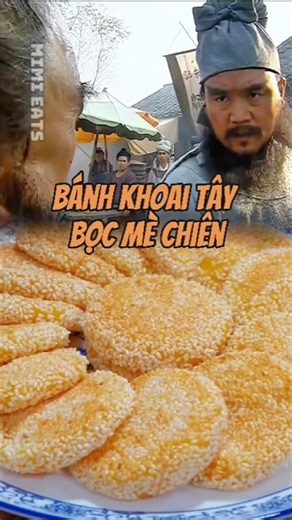 Bánh Khoai Tây Bọc Mè Chiên - Món ăn vặt đơn giản tại nhà