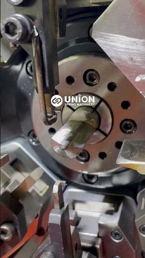 Touch button springs forming by cnc springs machines 0.3~2.5mm from UnionSpring Machinery