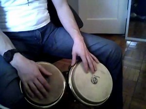 How to Play Bongos - Bongo Lesson 5 - Como Tocar Bongo (Bachata, Martillo/Salsa) - Nate Torres