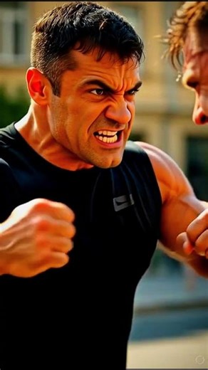 “Muscular Man Brutal Fight Scene 😱 | Realistic Action Movie Style #shorts”