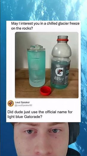 The Real Name Of Light Blue Gatorade Exposed