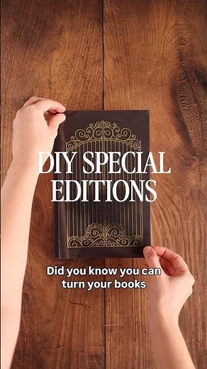 DIY Special Edition withou rebinding? #bookcover