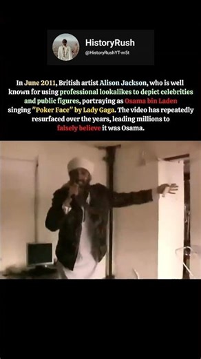 Osama bin Laden singing #shorts