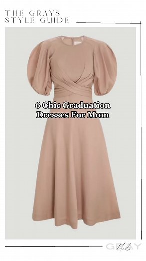 6 Chic Graduation Dresses for Mom | Outfit Ideas & Inspiration