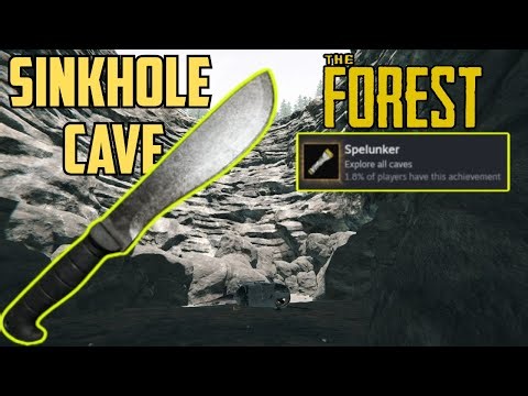 Sinkhole Cave - The Forest | Spelunker Guide 2025 | All Collectables
