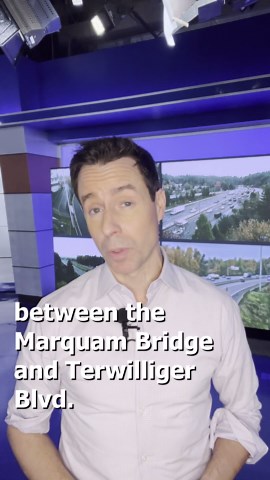 I-5 closure in Portland on Monday night