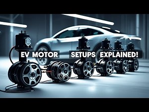 Types of EV Motors Explained | Single, Dual, Tri & Quad Motor Configurations!