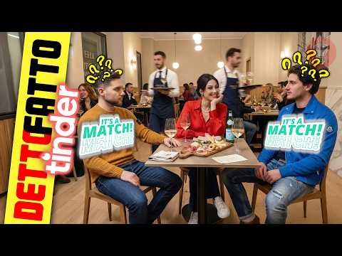 Invitate 2 ragazzi allo stesso Appuntamento Tinder - [Detto Fatto Tinder] - theShow