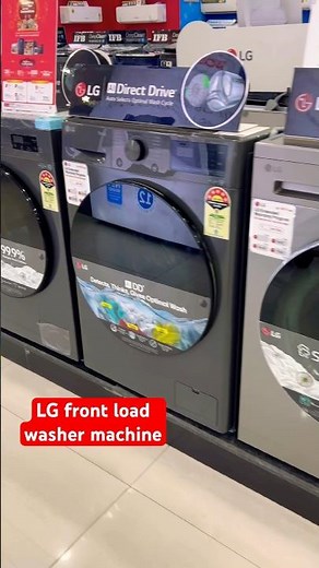 LG new front load washing machine models 2025
