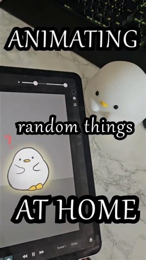 Animating Random things at Home! #animation #shorts