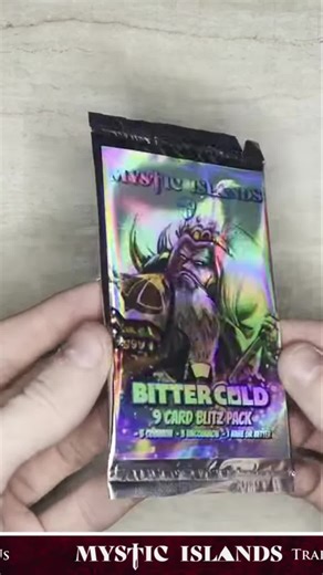 Homemade Booster Packs for Mystic Islands TCG