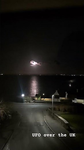 I saw it again. Around 11 pm over the North Sea. Unidentified Flying Object. Who knows what it is?