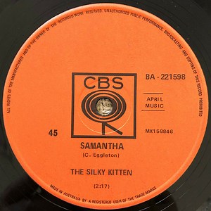 The Silky Kitten - Samantha / Blue Umbrella