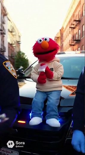 Elmo gets arrested #2025 #movieclip #trailer #funny #elmo #sesemestreet