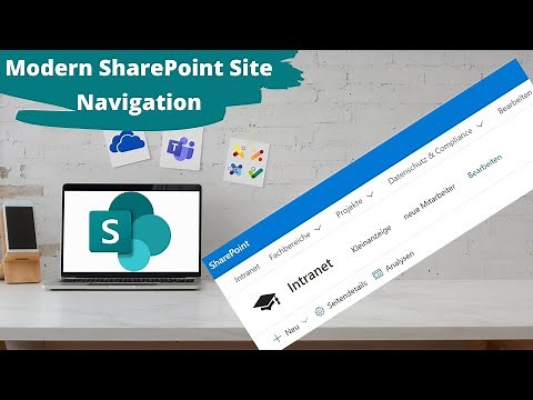Modern SharePoint Site | 03 Hub-Navigation und Website-Navigation planen & aufbauen