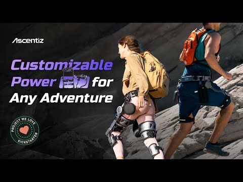 Ascentiz: The World’s First Modular Exoskeleton – Boost Your Strength & Mobility!