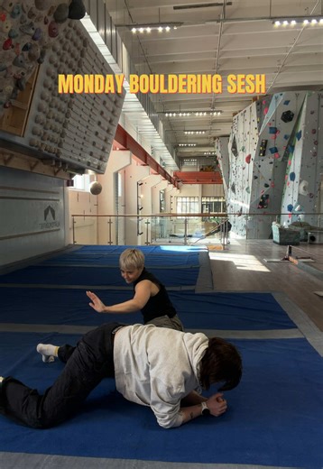 Monday Bouldering Session Highlights
