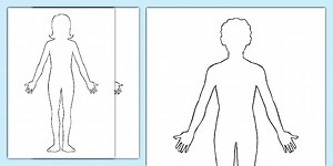 Body Template Sheet KS1