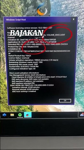 Cara Cek Windows Asli atau Bajakan dengan Mudah! #laptop #windows