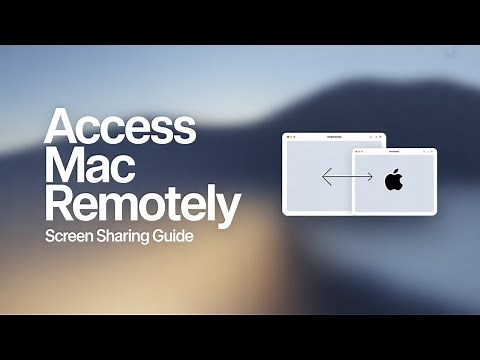 How to Control Another Mac Remotely | How to Remotely Access Another Mac (Screen Sharing Guide)
