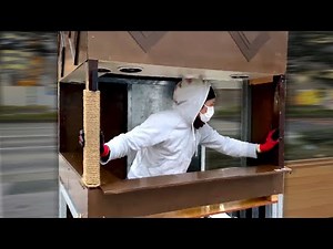 YATAI | Fully Assembled in 20 MINUTES! INCREDIBLE! Japanese Street Food Stall YATAI! 屋台