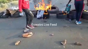 24K views · 738 reactions | Breaking News at this hour: The MR 8 between Big Bend and Matata is currently closed as pro democracy protests continue to engulf Eswatini. | Eswatini Live Feed | Facebook