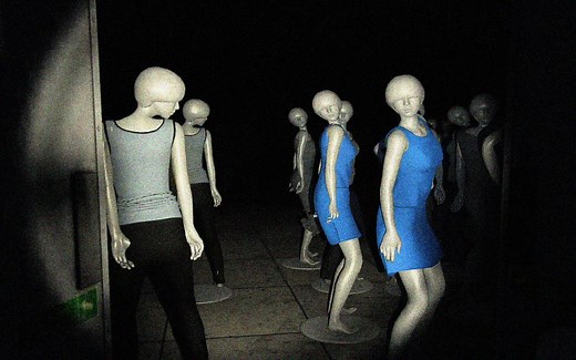 人体模型们...是活的 | 独立恐怖游戏《Mannequin》_哔哩哔哩bilibili_游戏实况